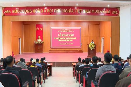 Khai mạc tuyển dụng công chức tỉnh Lai Châu năm 2026