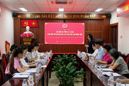 Sở Nội vụ tỉnh Lai Châu làm việc với Đoàn khảo sát của Ban Pháp chế, HĐND tỉnh về công tác cải cách hành chính